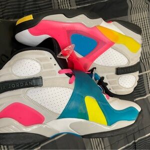 Air Jordan Retro 8 SE Multi-color (Red Orbit) Size 11.5